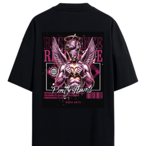 Camiseta Oversized Angel Resistence